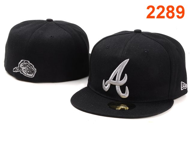 Atlanta Braves MLB Fitted Hat PT09